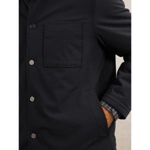 REISS Parker Lightly-Padded Patch-Pocket Overshirt